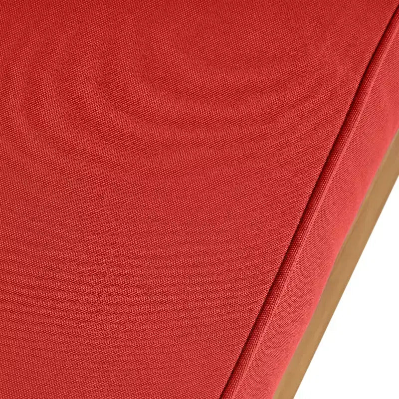 Christopher Knight Home Brava Fauteuil de jardin en bois d'acacia avec coussin résistant à l'eau