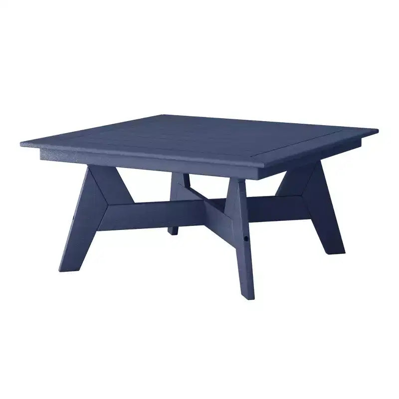 WestinTrends Avalon Salon de Jardin Modulable 6 Pièces, Bleu Marine/Orange