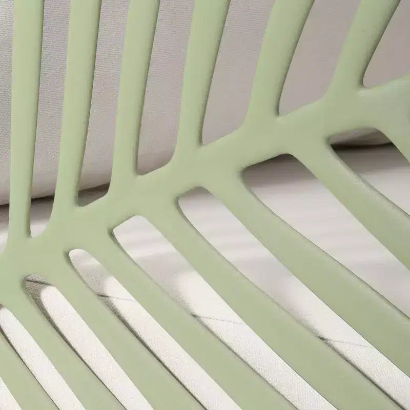 WestinTrends Playa Fauteuil de club d'extérieur moderne en résine de polypropylène pour patio (lot de 2), vert