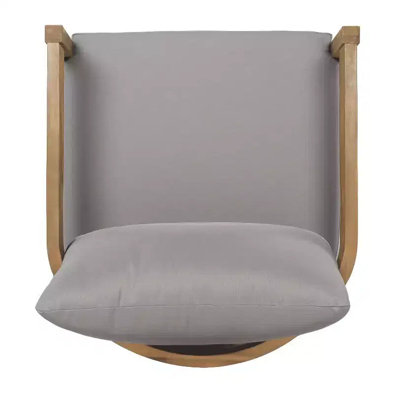 Christopher Knight Home Brooklyn Chaises de club d'extérieur en bois d'acacia avec coussins (lot de 2)