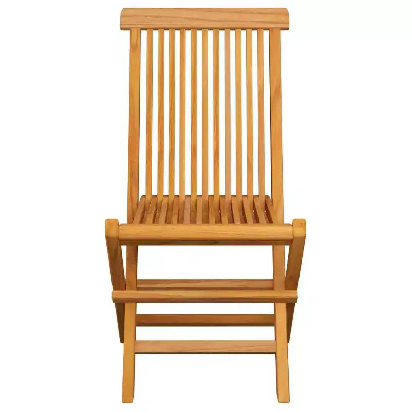 vidaXL Chaises de Patio Élégantes avec Coussins Confortables 4 pcs - Construction en Bois de Teck Massif, Coussins Gris, Légères, Pliables, Facile d'Entretien