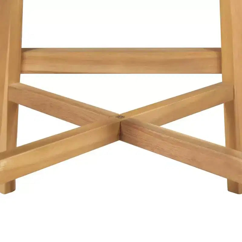 vidaXL Tabourets de bar 2 pcs Bois d'acacia massif