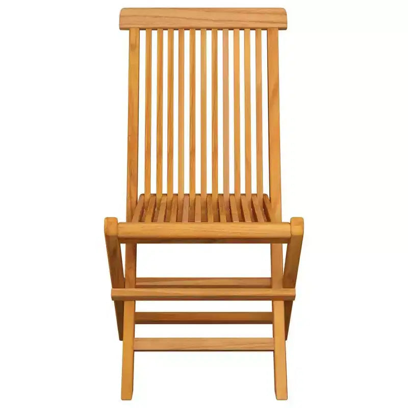 vidaXL Chaises de jardin en teck 8 pièces avec coussins anthracite, extérieures, pliables et faciles à nettoyer, d'une solidité exceptionnelle et résistantes aux intempéries