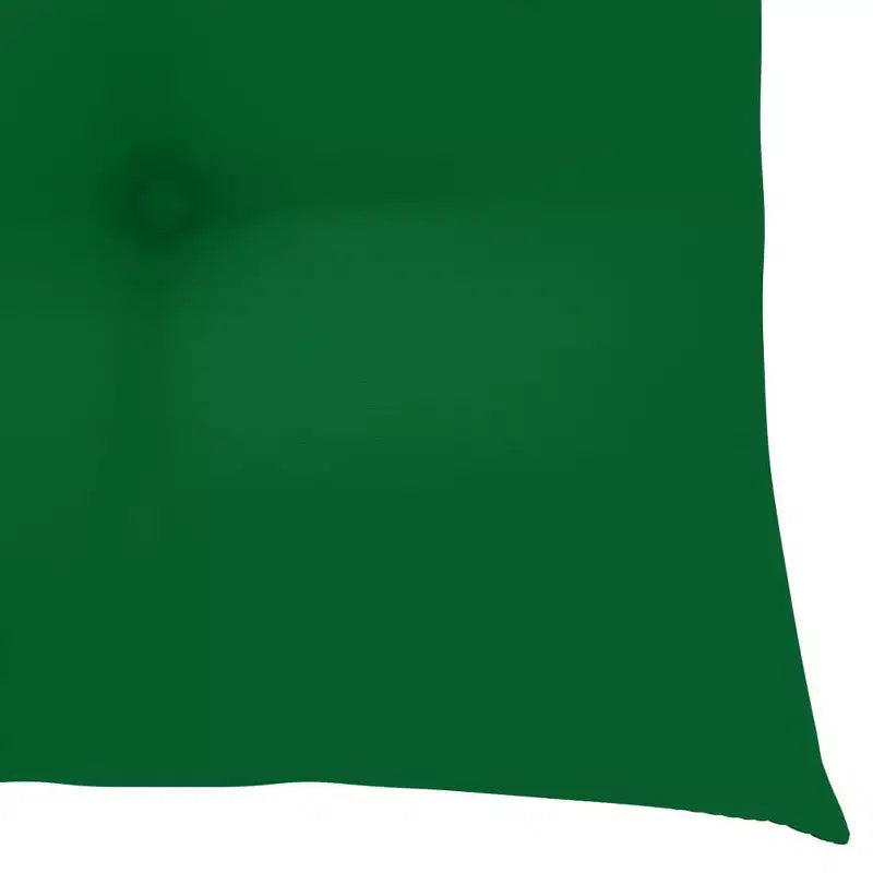 vidaXL Lot de 4 chaises de jardin en teck avec coussins verts, résistantes aux intempéries, légères, pliables et faciles à nettoyer. Parfait pour l'extérieur.