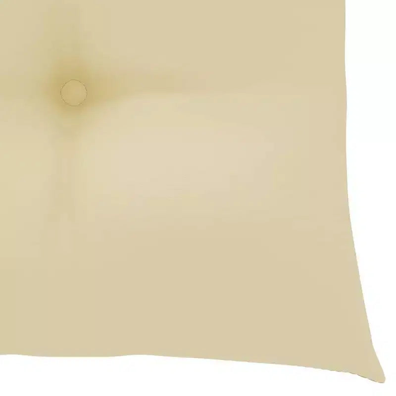 vidaXL Chaises de salle à manger empilables avec coussins blanc crème en bois de teck massif poncé fin, rangement facile, pour patio ou salle à manger