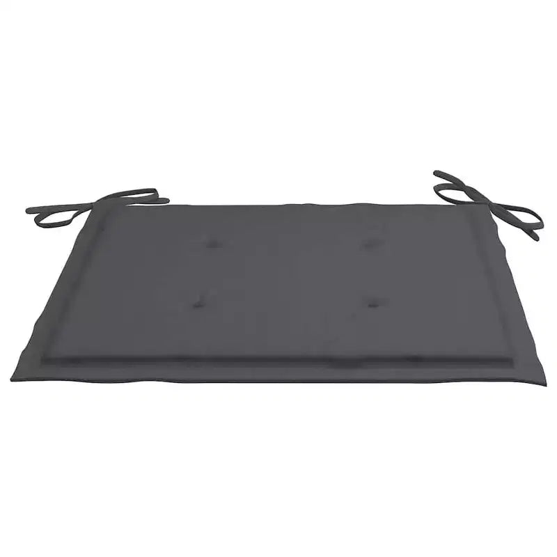 vidaXL - Lot de 6 chaises de jardin empilables avec coussins - Bois de teck massif, durable et résistant aux intempéries, idéal pour la maison, le bureau, le bar ou le café