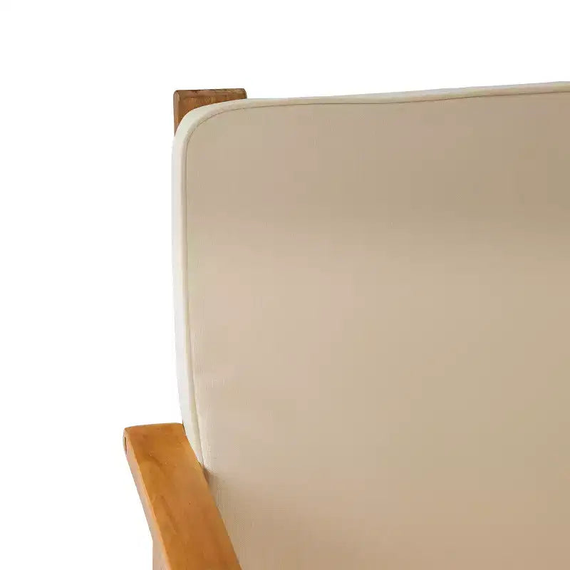 GDFStudio Ivan Ensemble de conversation extérieur 6 pièces en bois d'acacia avec table basse à lattes et coussins
