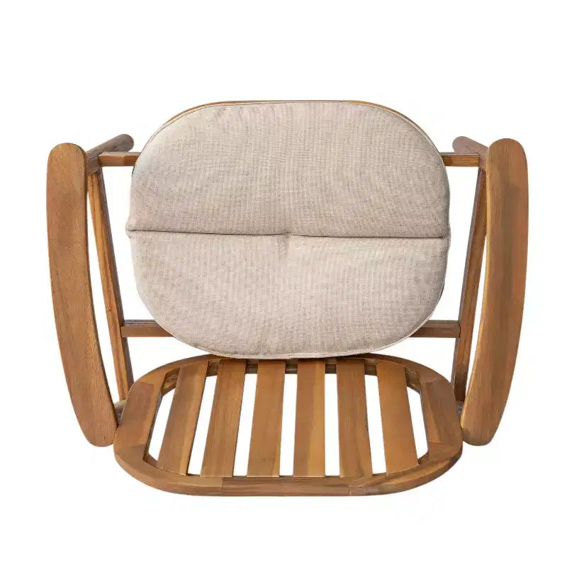 Fauteuils de jardin en bois d'acacia Christopher Knight Home Vickers avec coussins (lot de 2)
