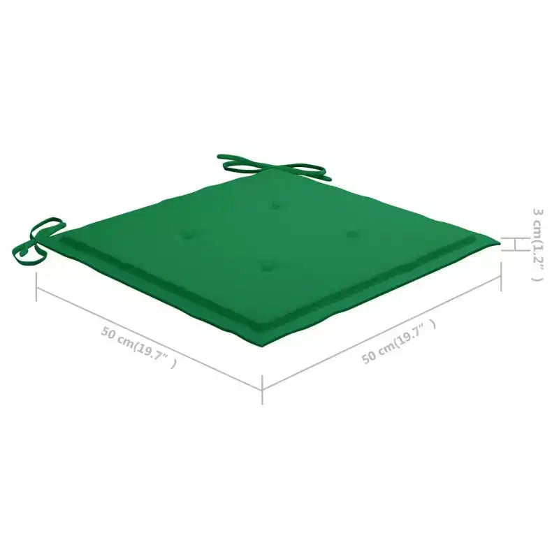 vidaXL Lot de 8 Chaises de Jardin Empilables en Teck Massif