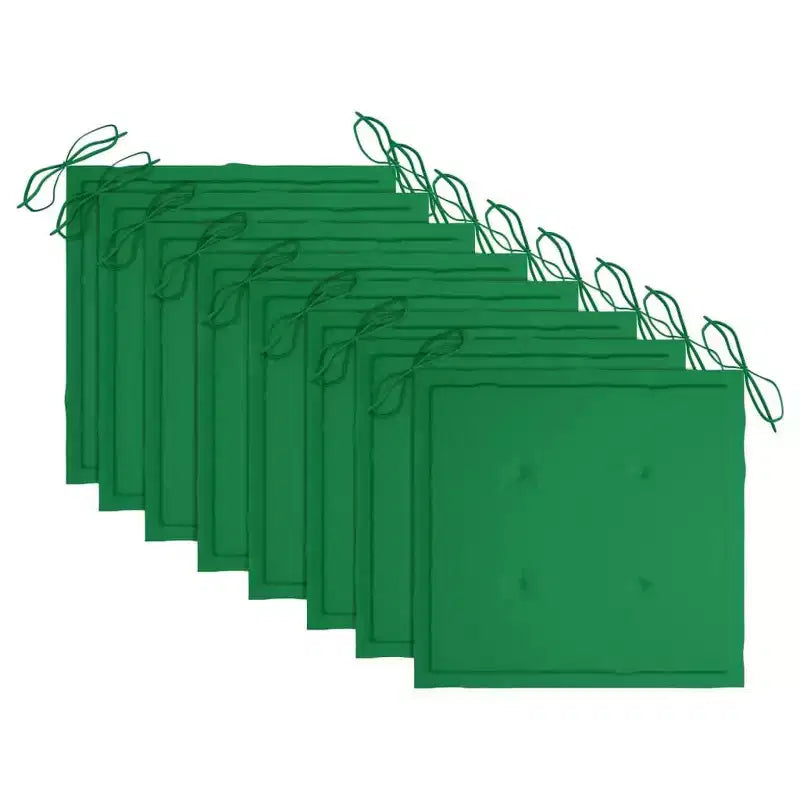 vidaXL Lot de 8 Chaises de Jardin Empilables en Teck Massif