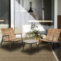 GRANDPATIO 2 - Person Outdoor Wicker Seating Group