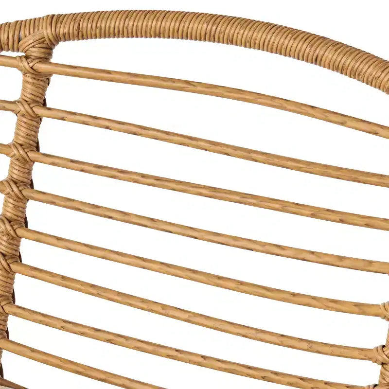 Christopher Knight Home San Antonio Chaises d'extérieur en osier tressé avec coussins (Lot de 2)