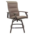 Courtyard Casual Madison Balcony Padded Sling Swivel Stool Alum frame in powder coating