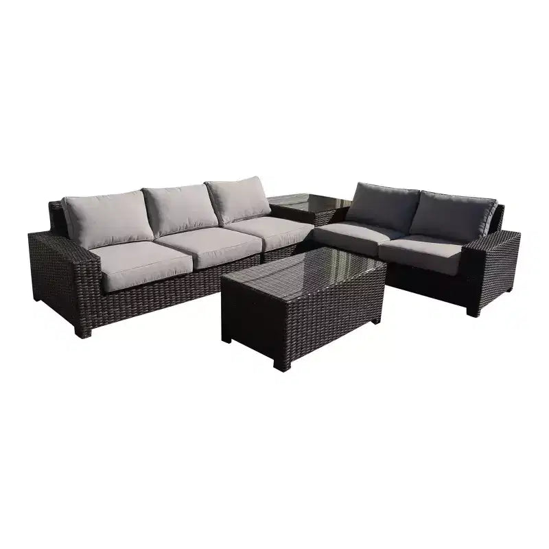 Courtyard Casual Sainte-Lucie Optionnel : Fauteuil central sans accoudoirs, grade A, oléfine du Vietnam
