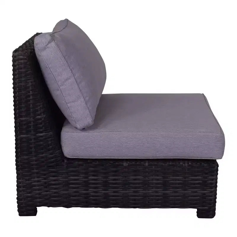 Courtyard Casual Sainte-Lucie Optionnel : Fauteuil central sans accoudoirs, grade A, oléfine du Vietnam