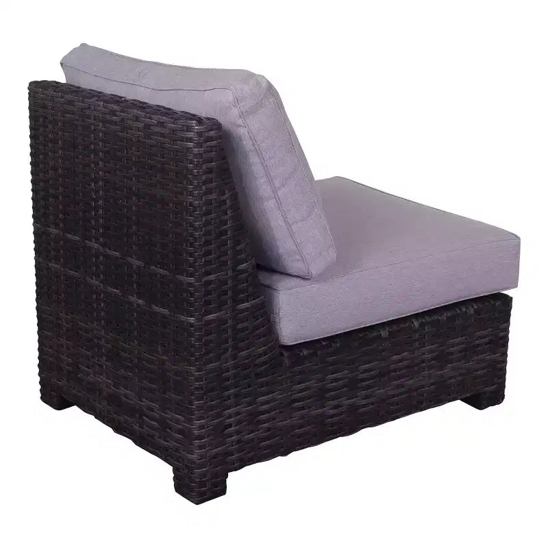 Courtyard Casual Sainte-Lucie Optionnel : Fauteuil central sans accoudoirs, grade A, oléfine du Vietnam