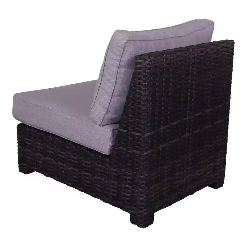 Courtyard Casual Sainte-Lucie Optionnel : Fauteuil central sans accoudoirs, grade A, oléfine du Vietnam