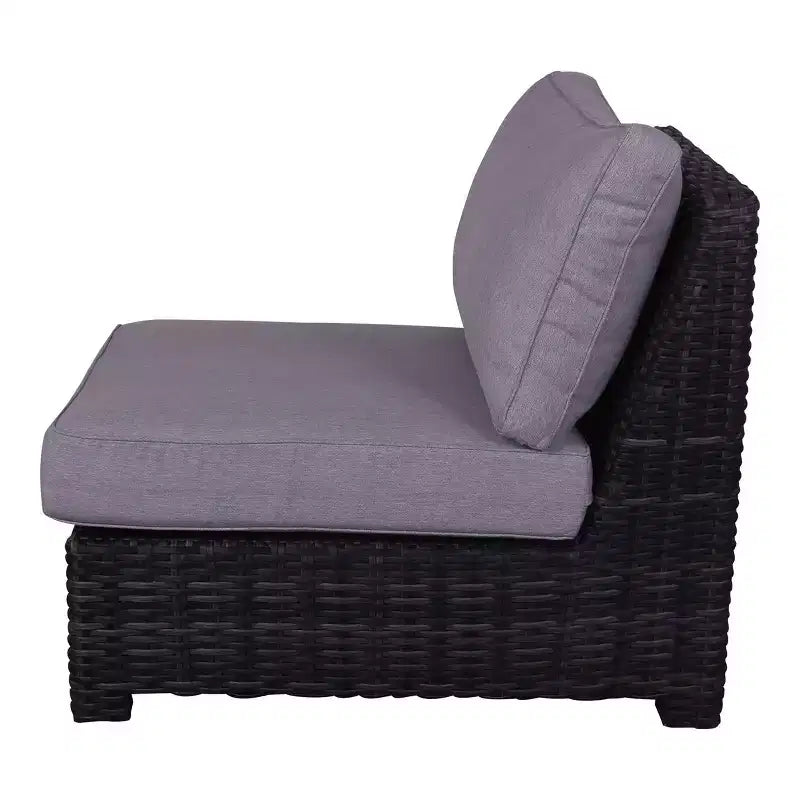 Courtyard Casual Sainte-Lucie Optionnel : Fauteuil central sans accoudoirs, grade A, oléfine du Vietnam