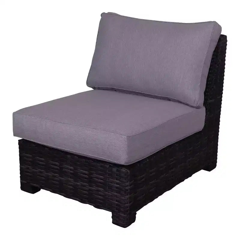Courtyard Casual Sainte-Lucie Optionnel : Fauteuil central sans accoudoirs, grade A, oléfine du Vietnam