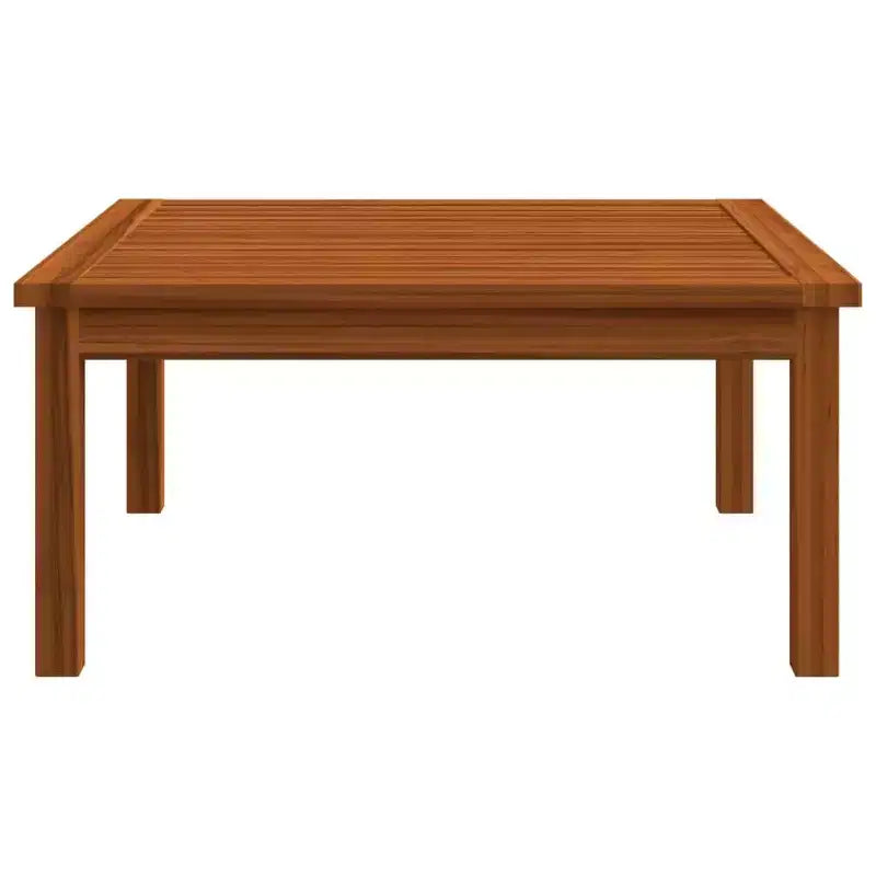 vidaXL Ensemble de salon de jardin Modulable grand Crème, bois d'acacia massif marron