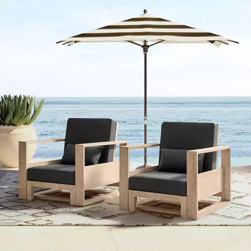 Chaises longues Amilcare avec dossier réglable, lot de 2 | HULALA HOME