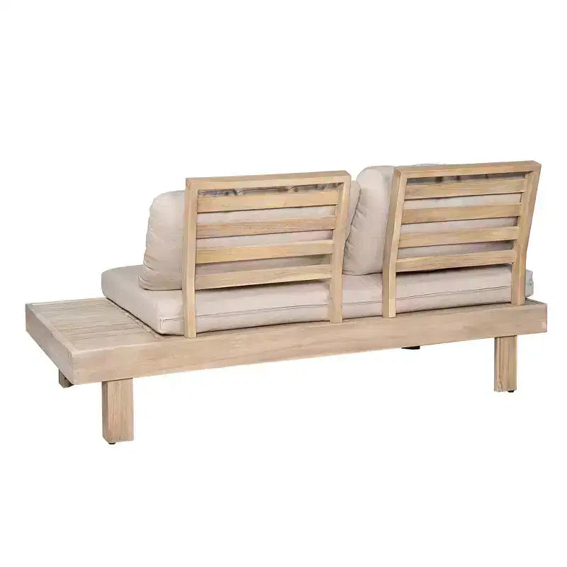 Christopher Knight Home Rock Ensemble de 5 pièces de salon de jardin rustique en bois d'acacia avec coussins