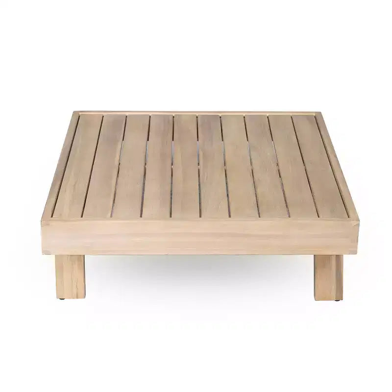 Christopher Knight Home Rock Ensemble de 5 pièces de salon de jardin rustique en bois d'acacia avec coussins