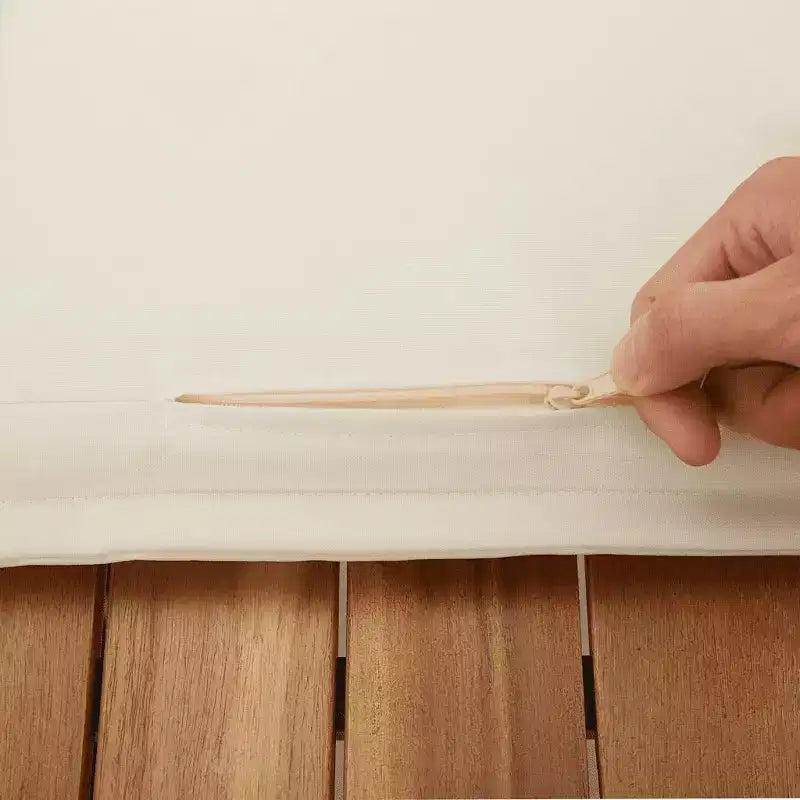vidaXL Ensemble de canapés de jardin noir, blanc crème