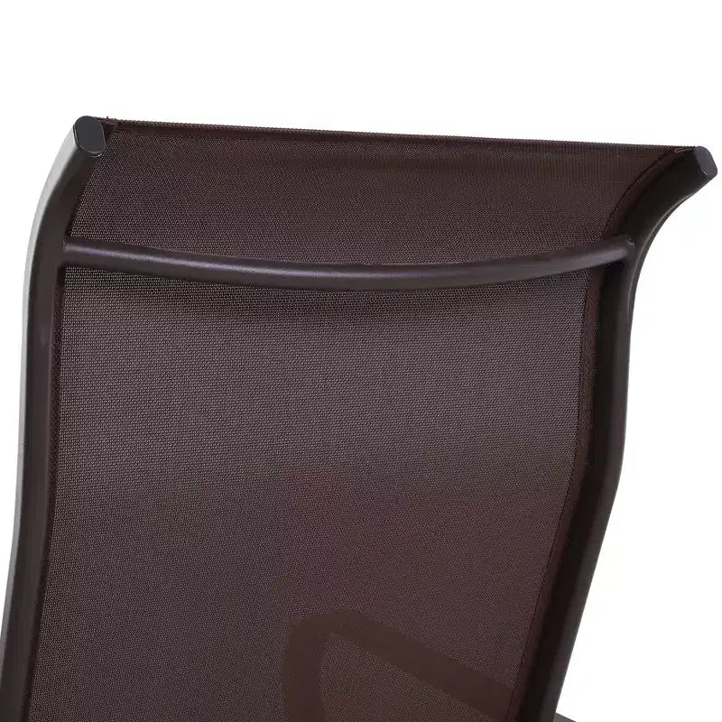 Fauteuil planeur, fauteuil à bascule individuel avec structure légère en métal et maille
