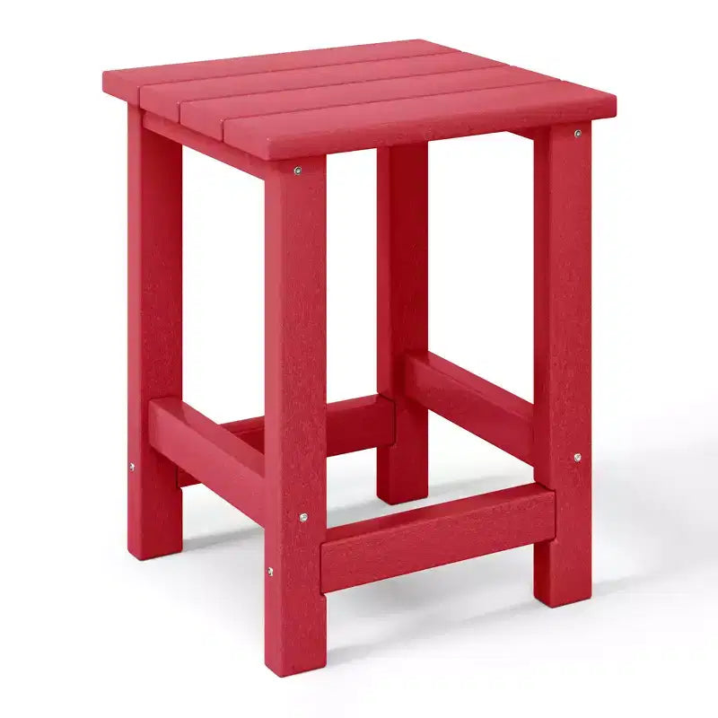 WestinTrends Ashore Ensemble 3 pièces pour enfants avec fauteuil à bascule moderne avec porte-gobelet et table d'appoint carrée