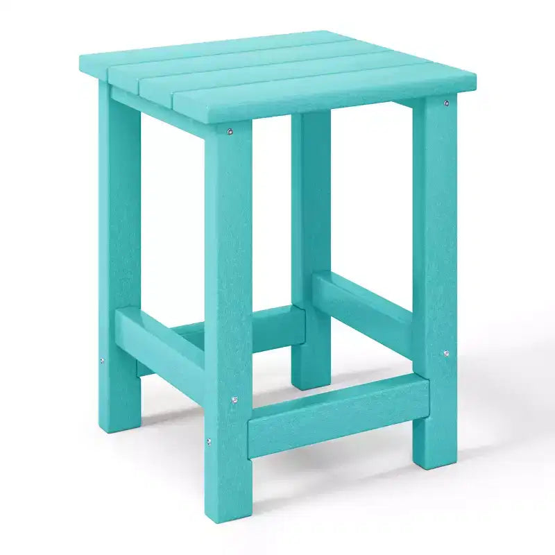WestinTrends Ashore Ensemble 3 pièces pour enfants avec fauteuil à bascule moderne avec porte-gobelet et table d'appoint carrée