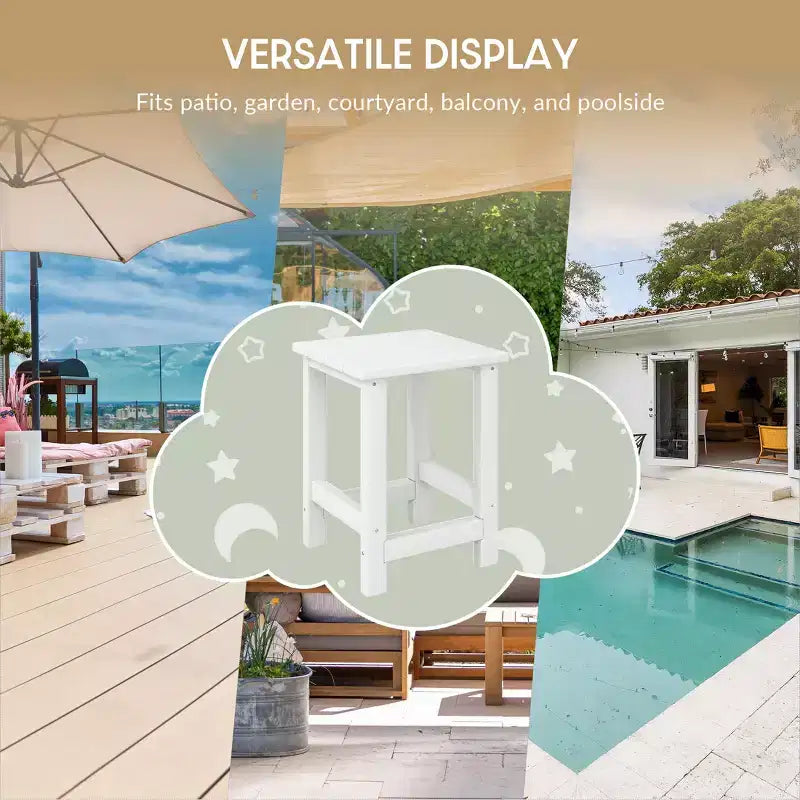 WestinTrends Ashore Ensemble 3 pièces pour enfants avec fauteuil à bascule moderne avec porte-gobelet et table d'appoint carrée