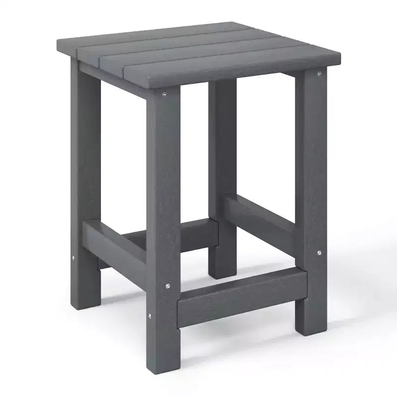 WestinTrends Ashore Ensemble 3 pièces pour enfants avec fauteuil à bascule moderne avec porte-gobelet et table d'appoint carrée