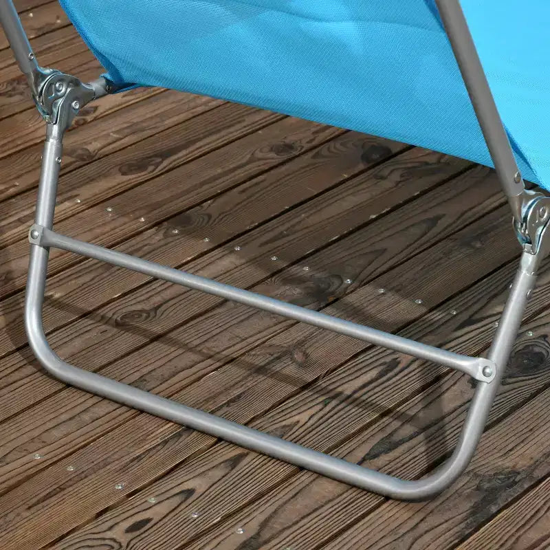 Lot de 2 chaises longues pliantes, transats de piscine avec dossier inclinable, assise en maille respirante, appuie-tête pour la plage, le patio