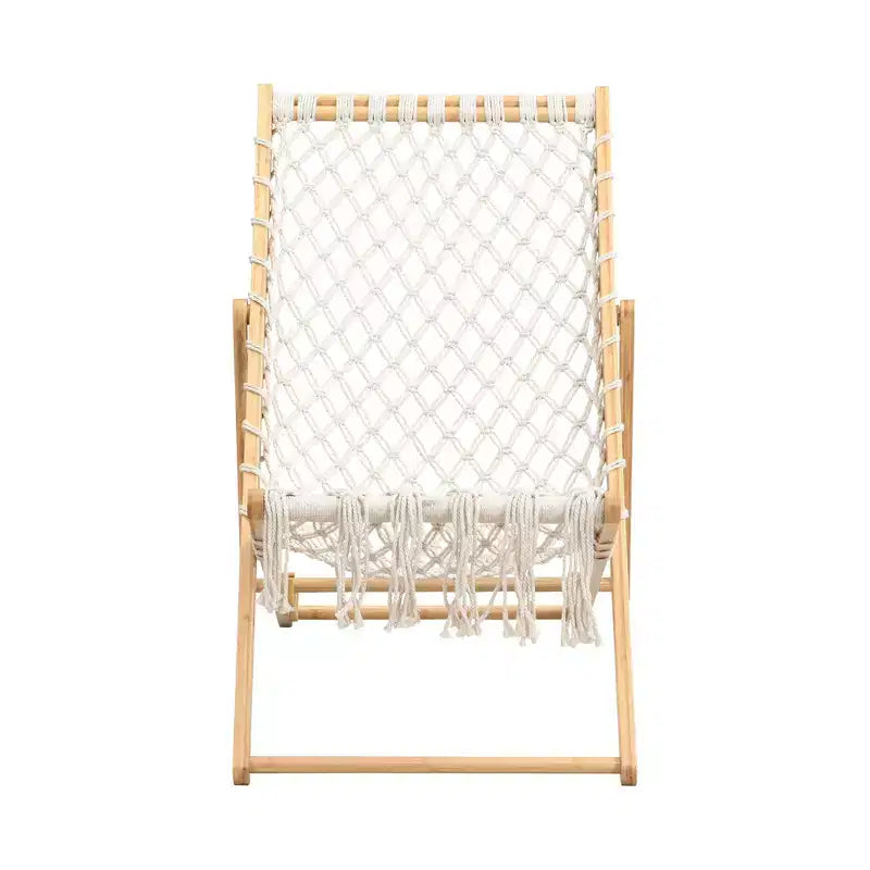Ensemble de 2 chaises en corde tressée, pour patio, salon, jardin, balcon
