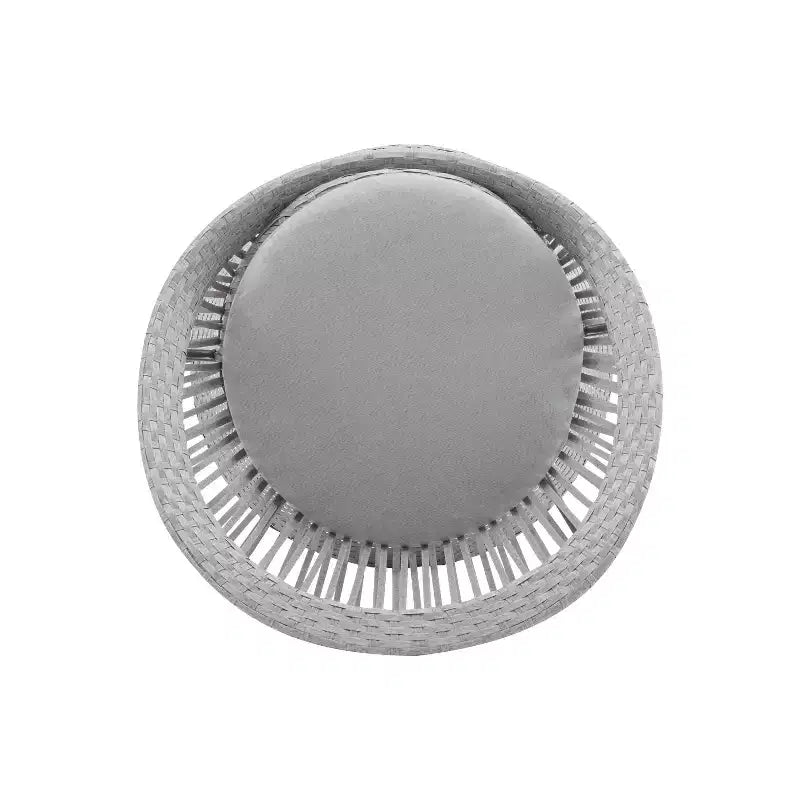 TUYOHW Fauteuils œuf pivotants à 360°, fauteuils d'appoint en rotin PE 1/2 pièce, fauteuil de salon élégant et moderne de 70 cm pour piscine et jardin, sièges d'extérieur