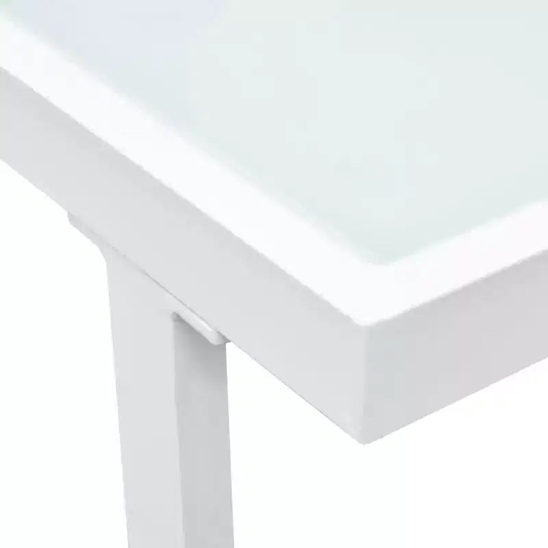 vidaXL Salon de jardin 4 pièces avec coussins Aluminium Noir