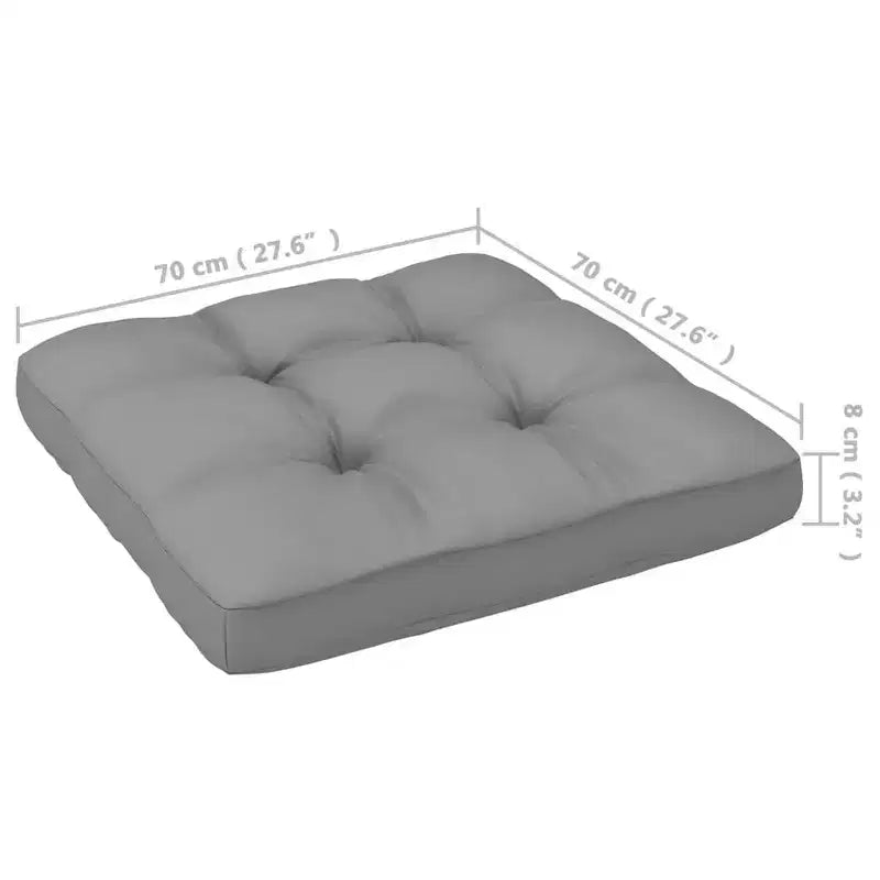 vidaXL Ensemble de Mobilier de Jardin 10 Pièces Canapé d'Angle d'Extérieur en Bois de Pin Massif