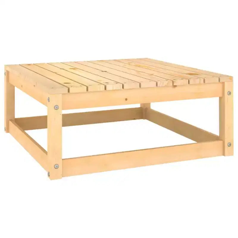 vidaXL Ensemble de Mobilier de Jardin 10 Pièces Canapé d'Angle d'Extérieur en Bois de Pin Massif