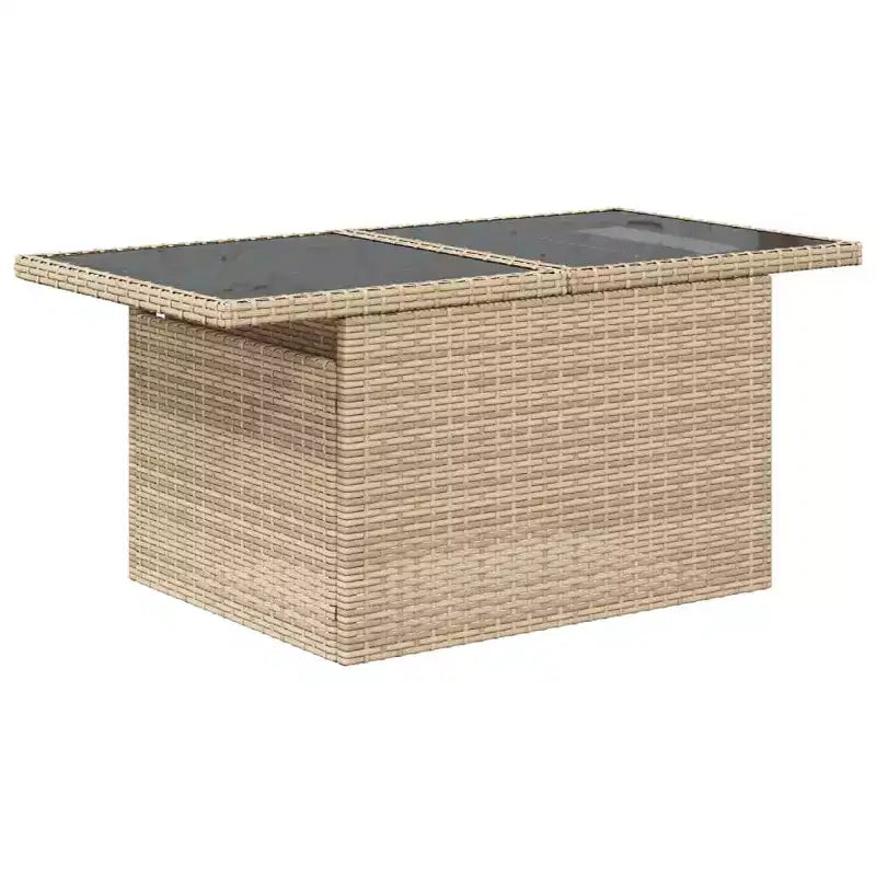 vidaXL Salon de jardin avec coussins 8 pièces en résine tressée