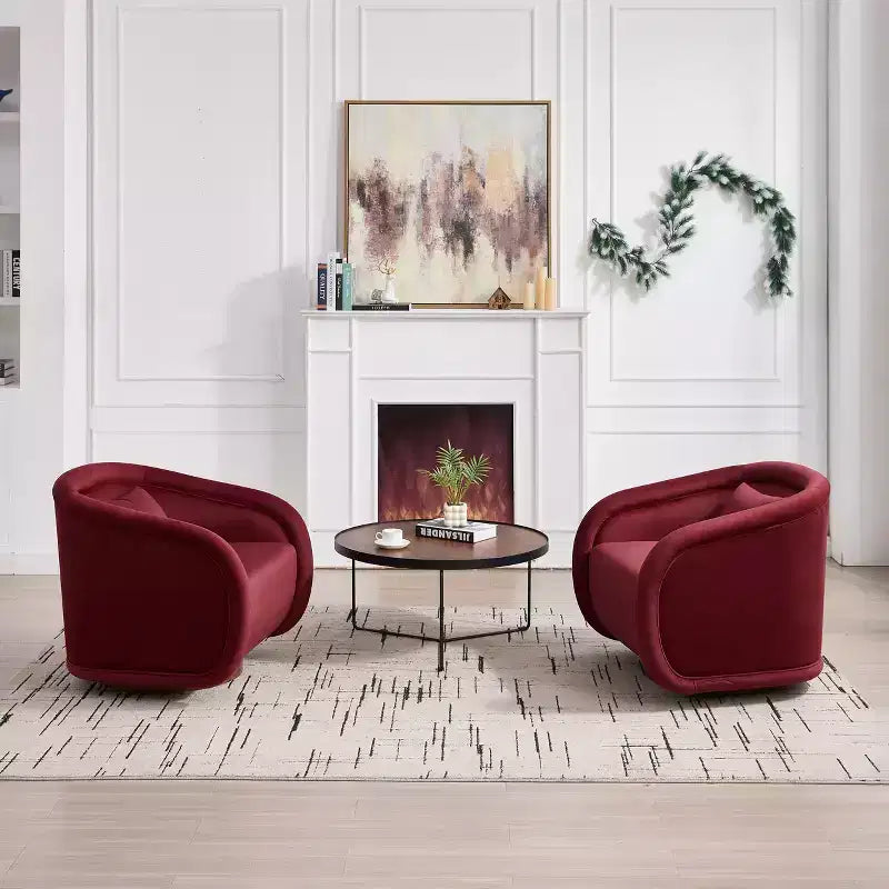 Fauteuil pivotant à 360°, Fauteuil d'appoint confortable en tissu Teddy Rembourré, Fauteuil pivotant en forme de citrouille, Fauteuil moderne pour salon ou chambre à coucher