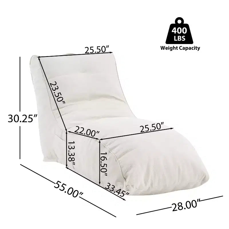 Christopher Knight Home Wen Chaises de jardin modernes de patio en forme de pouf (lot de 2)