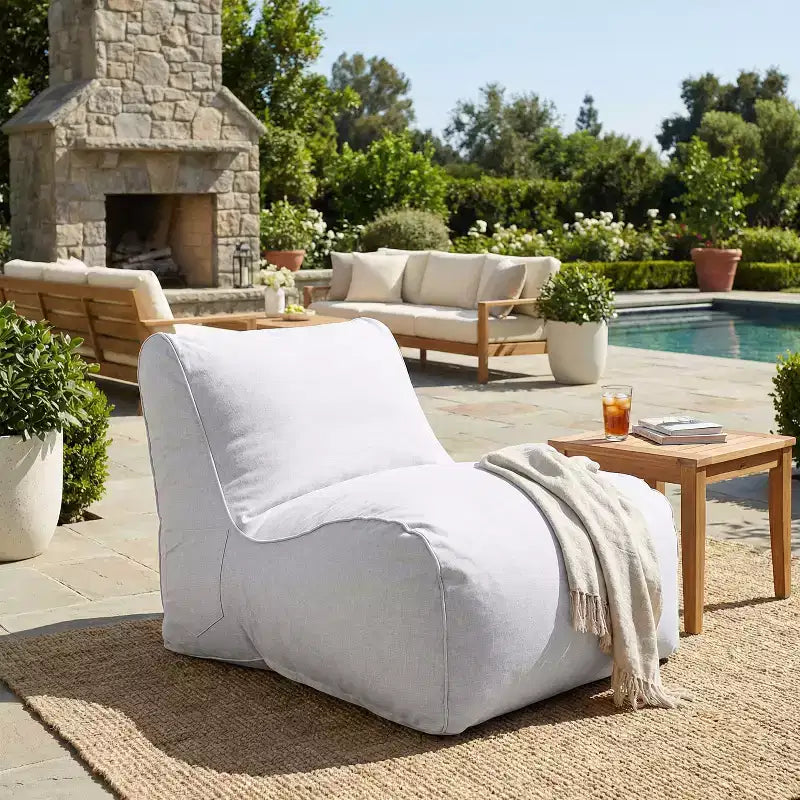 Fauteuil de jardin moderne Christopher Knight Home Dorothea Bean Bag