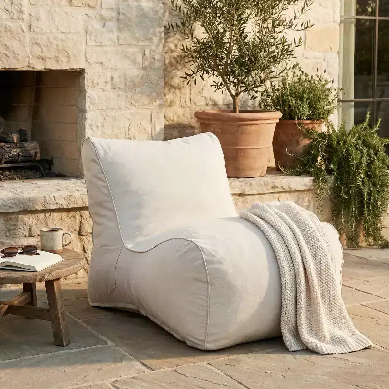 Fauteuil de jardin moderne Christopher Knight Home Dorothea Bean Bag