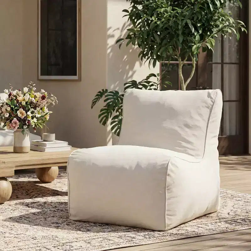 Christopher Knight Home Dorothea Modern Outdoor Bean Bag Lounge Chair