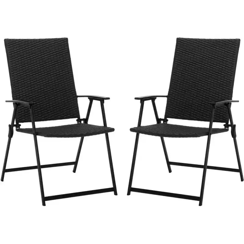 Simon Folding Chair Indoor/Outdoor (Set of 2) - PAT6901 - Safavieh