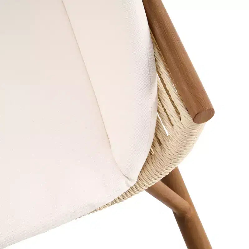 Christopher Knight Home Katerina Chaise à bascule d'extérieur en rotin tressé avec coussins, style ferme