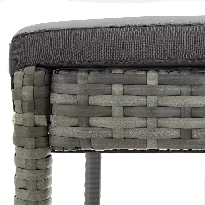 vidaXL Siège de tabouret de bar avec coussins, tabouret d'îlot pour pub, cuisine, polyrotin