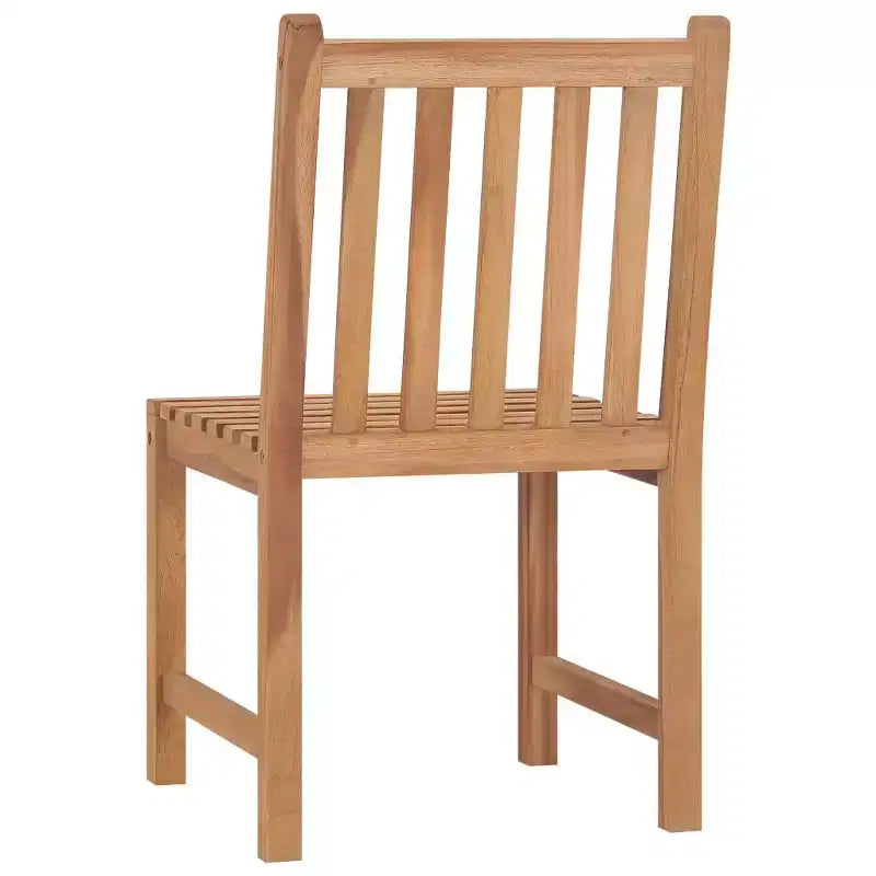 vidaXL Chaises d'extérieur en teck massif