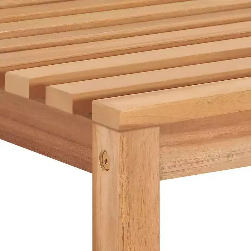 vidaXL Chaises d'extérieur en teck massif